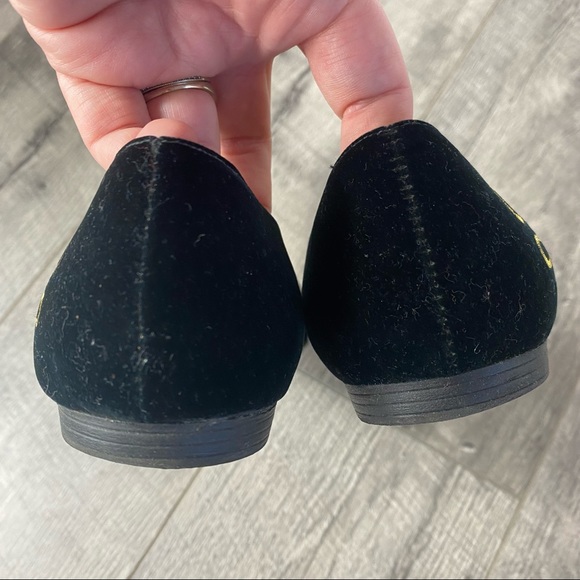 vintage pritzi holiday embroidered flats Size 7 - Picture 5 of 6